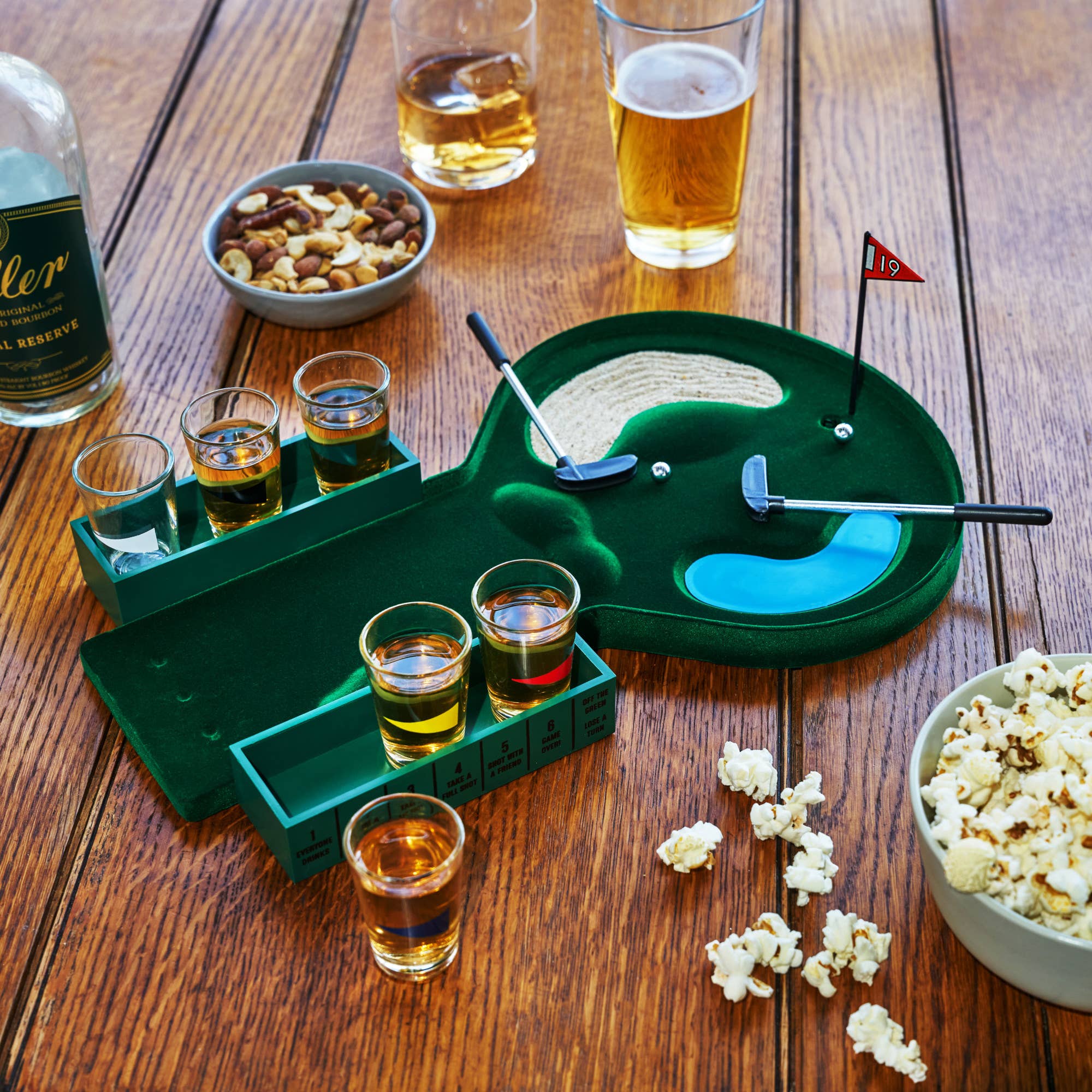 Putt and Shot Mini Golf Drinking Game