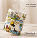 12 oz. Heat Activated Coloring Changing Wisconsin Mug