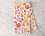 Colorful Fall Leaves - Autumn Tea Towel