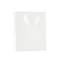Gold Swiss Dot Gift Bag