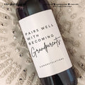 New Grandparent Wine Label