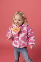 Flower Sherpa Jacket