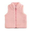 Pink Fur Zip Vest (2T-3T)