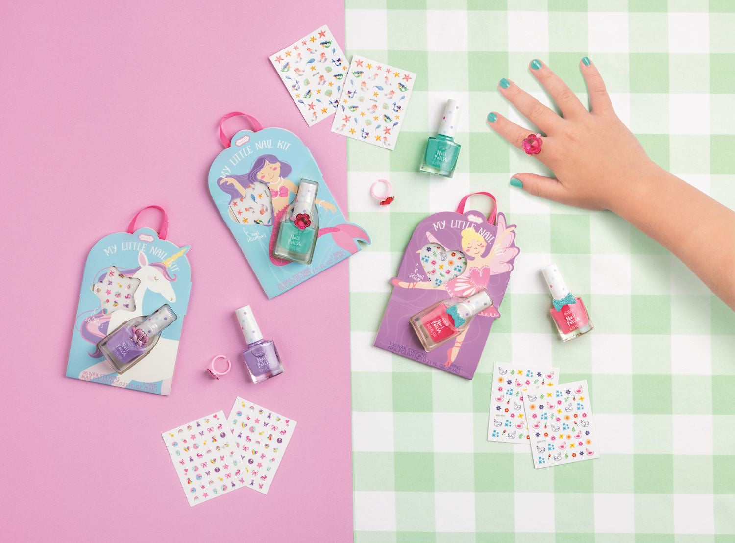 Nail Polish Kit and Stickers