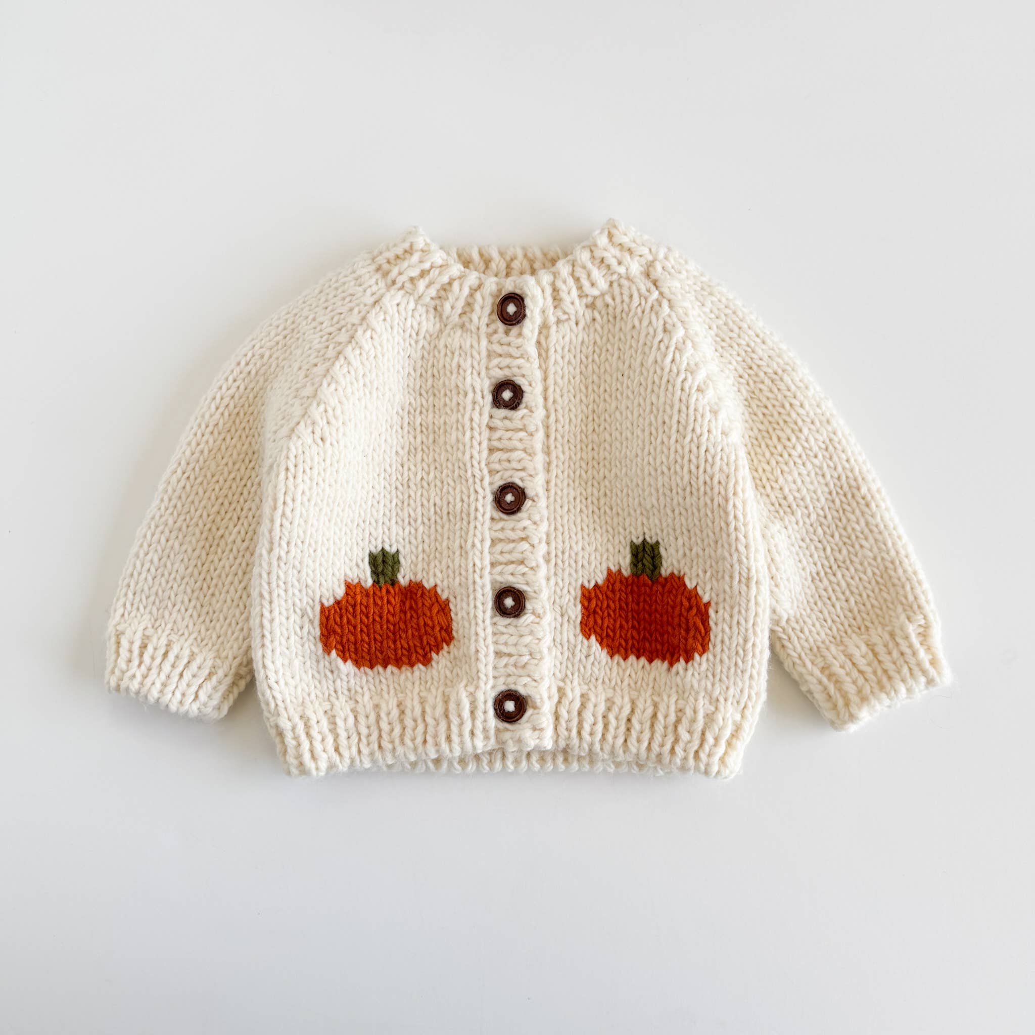 Pumpkin Cardigan Fall Baby Kid Apparel Thanksgiving: XS; 6-12M