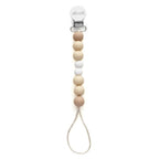 Ali+Oli Silicone Pacifier Clip (Natural)