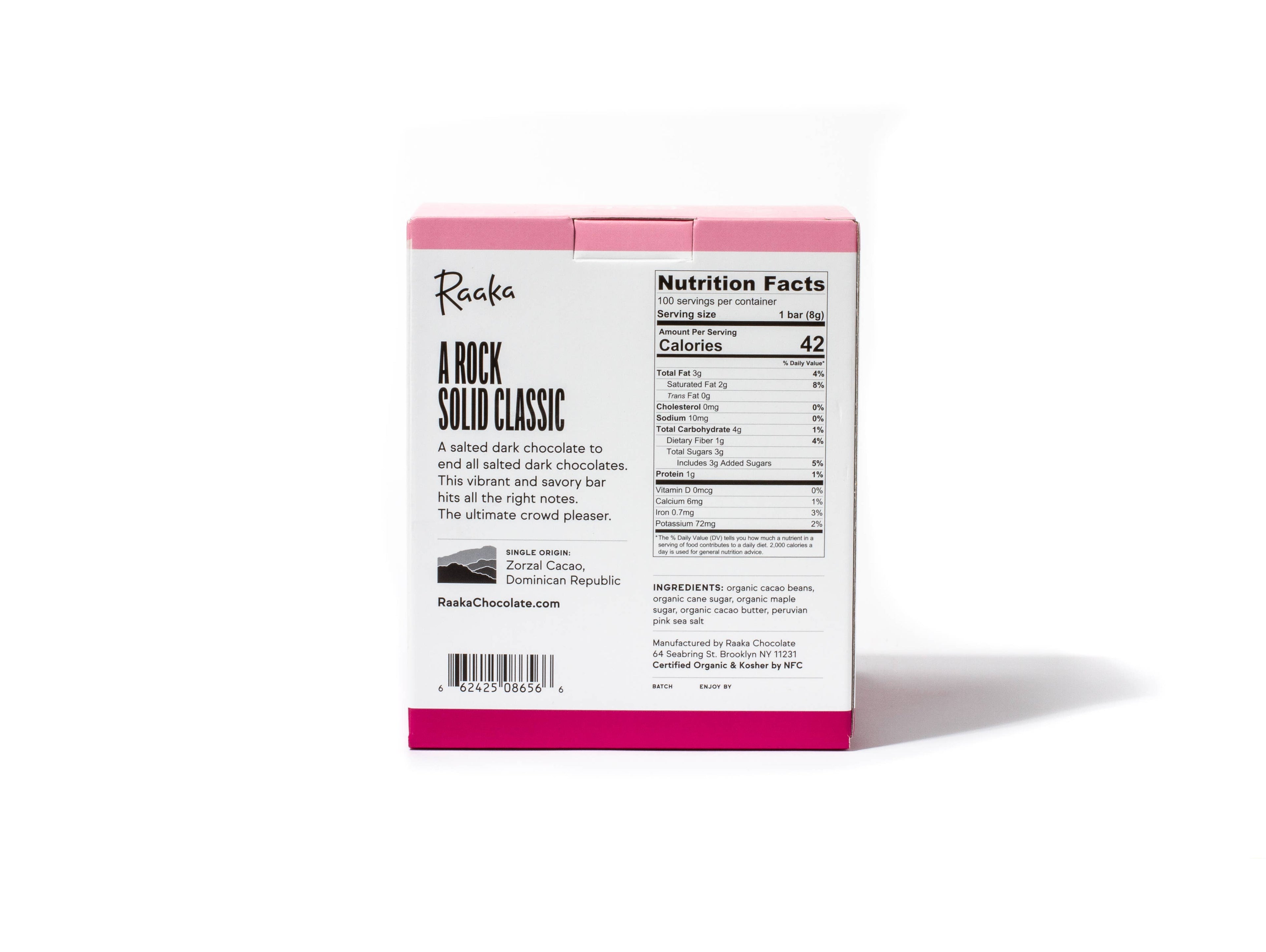 71% Pink Sea Salt Mini Chocolate Bars $1 Per