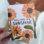 "You are my sunshine" Encouragement Greeting Card