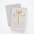 Happy Birthday Card With Gift Inside (Cashmere & Cake Scented Candle)