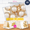 Interchangeable Tray Inserts - Golden Delicious Set of 10