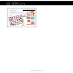 Interchangeable Tray Inserts - All Year Long Set of 12