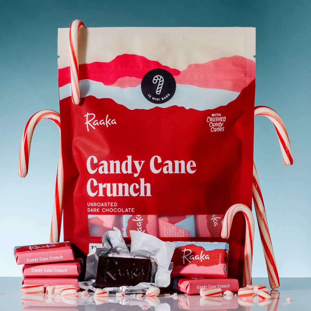 Candy Cane Crunch Minis Bags - Holiday Winter Limited Batch
