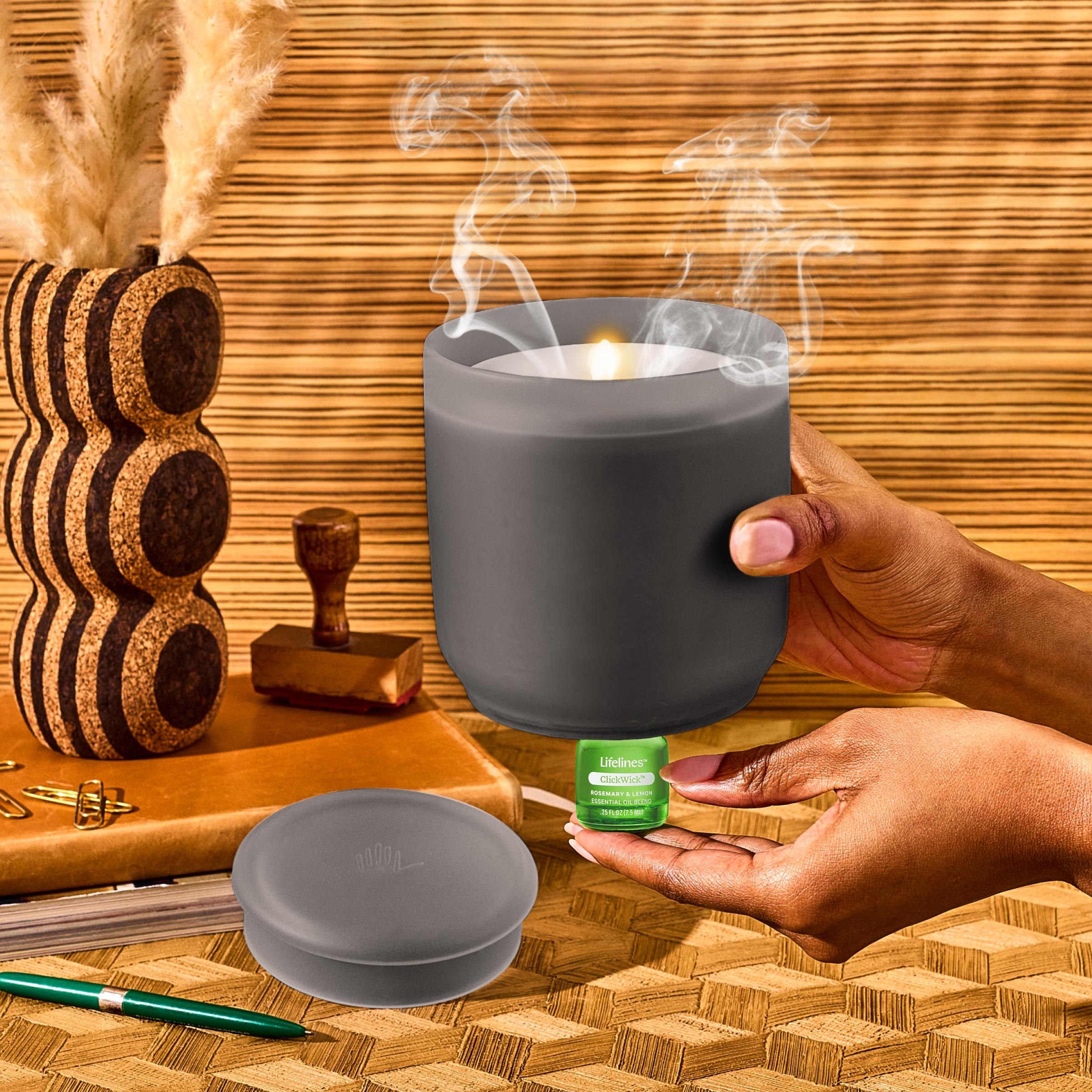 ClickWick Herbal Refill- Rosemary & Lemon