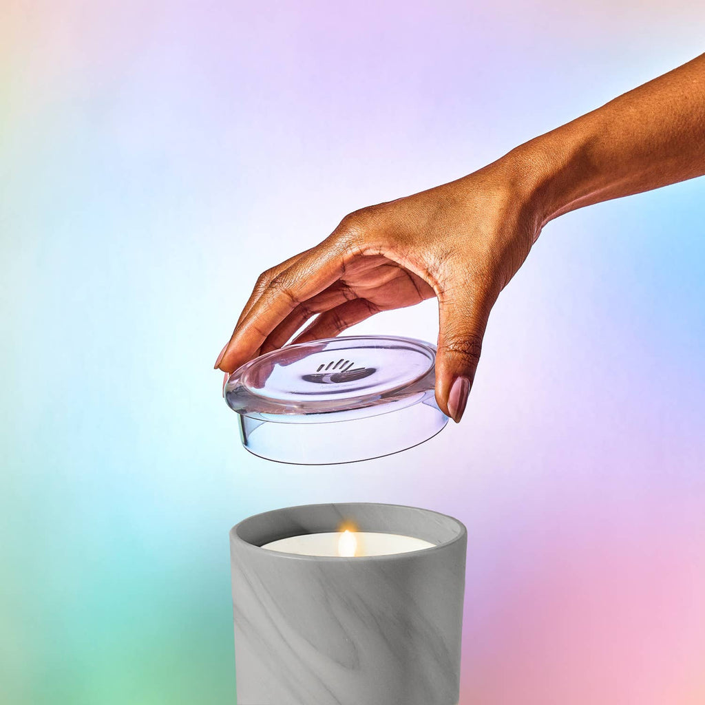 Flameless Candle Diffuser -  Marble