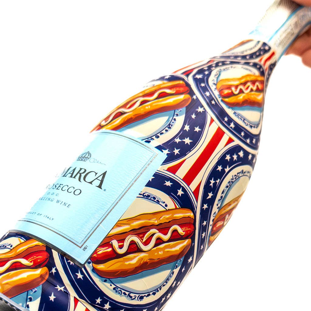 Bottle Wrap Summer Hot Dog - Prosecco Collection