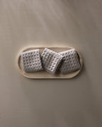 Stone Waffle Washcloth Set