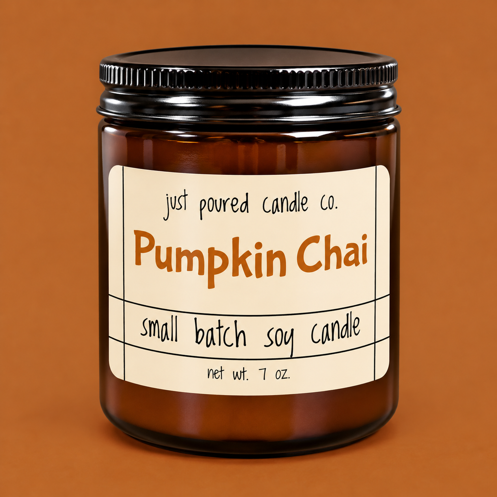 Just Poured Candle Co. - 7oz Small Batch Soy Candles