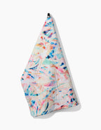 Abstract Jungle Plush Towel