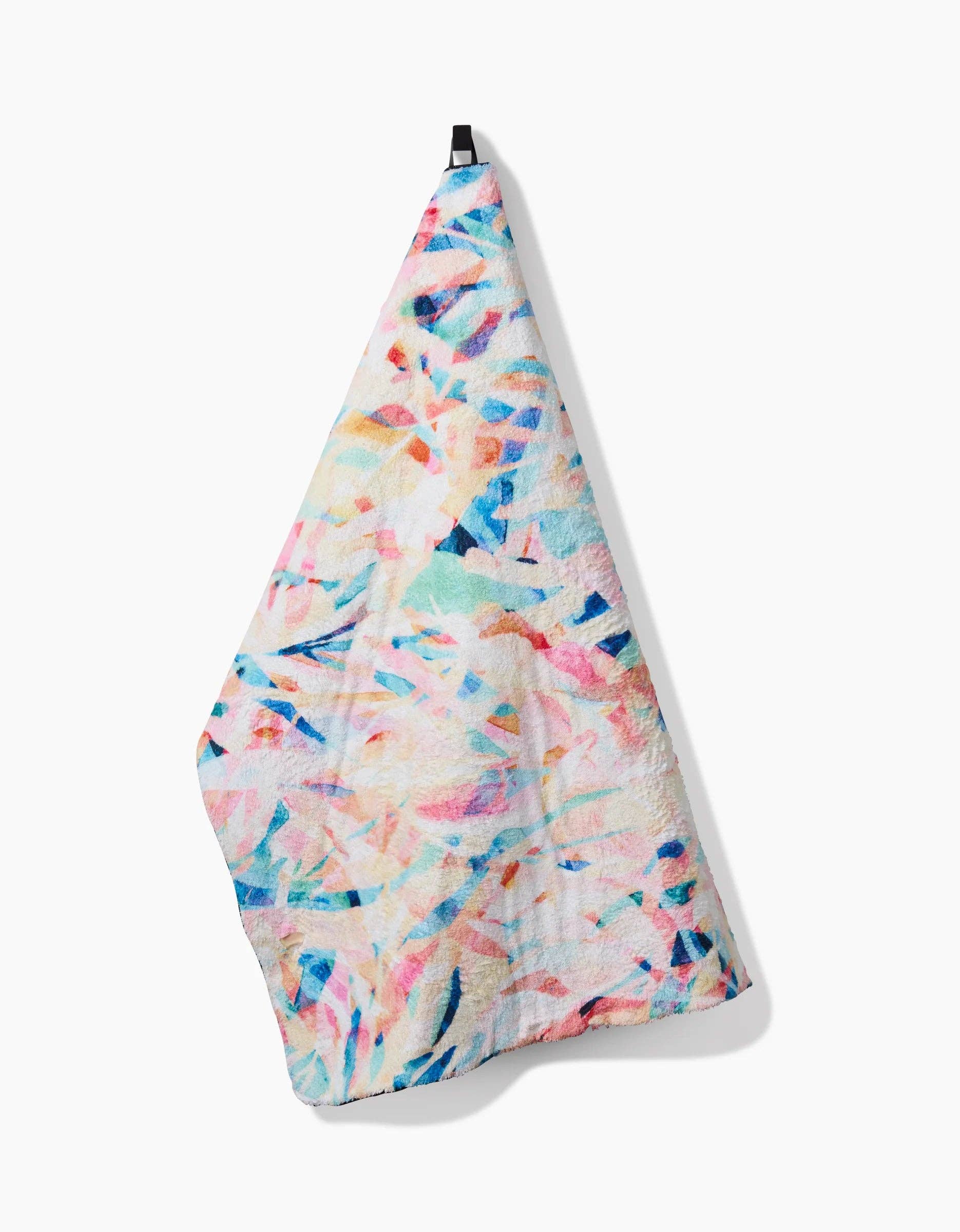 Abstract Jungle Plush Towel