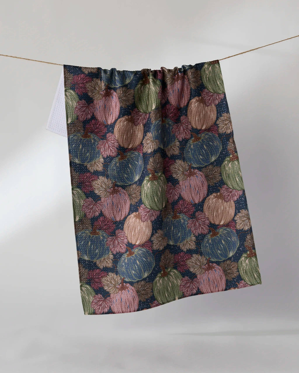 Harvest Moon Tea Towel: Multicolor
