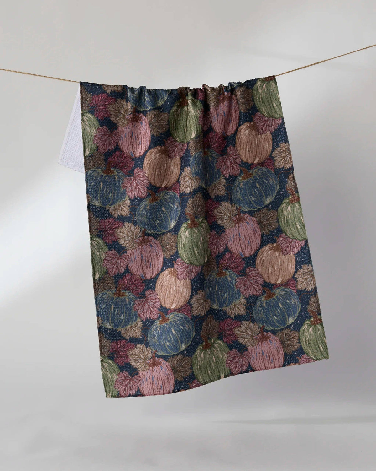Harvest Moon Tea Towel: Multicolor
