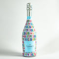 Bottle Wrap Happy Holidays - Prosecco Collection