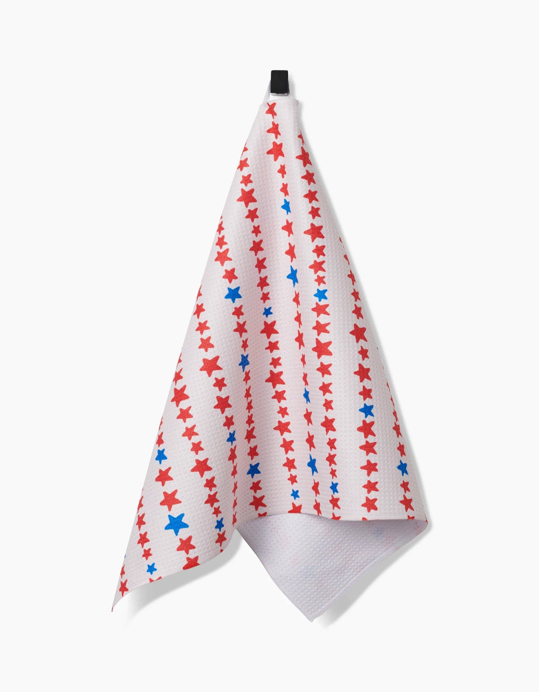 Starry Stripes Tea Towel