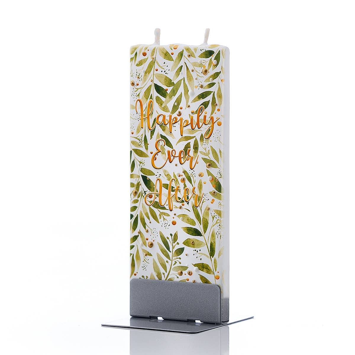 Flat Handmade Candle - Happily Ever After, Wedding