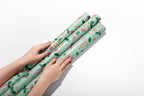 Christmas Candy Canes Wrapping Paper - 3 Sheet Roll