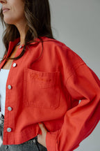 Wisconsin Embroidery Canvas Twill Jacket