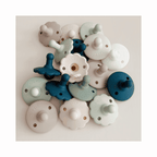 Pacifier Set Round (Taupe & Mist)