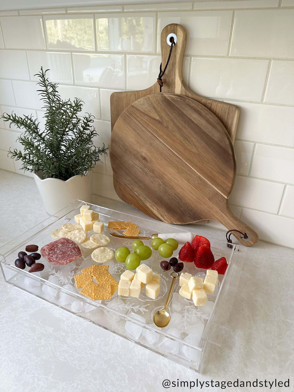 Charcuterie Chiller Tray Set