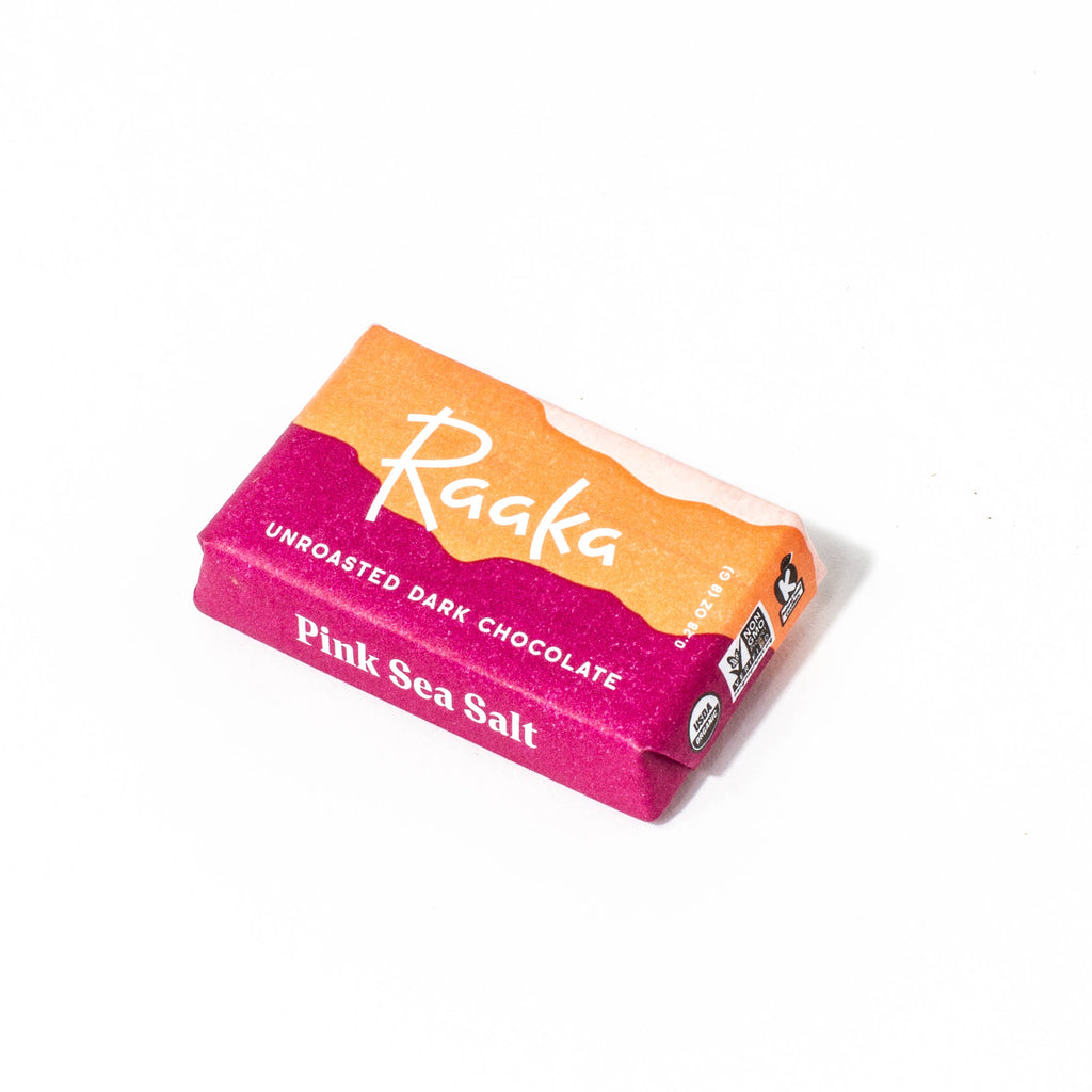 71% Pink Sea Salt Mini Chocolate Bars $1 Per