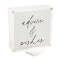 Advice and Wishes Acrylic Display