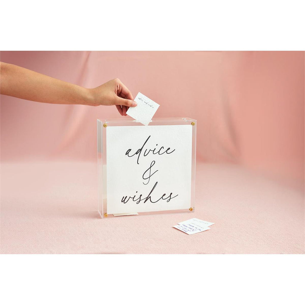 Advice and Wishes Acrylic Display