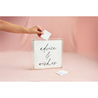 Advice and Wishes Acrylic Display