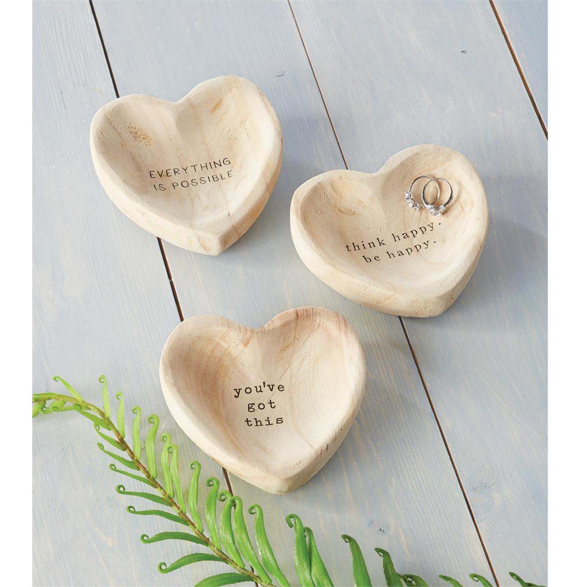 Wood Heart Trinket