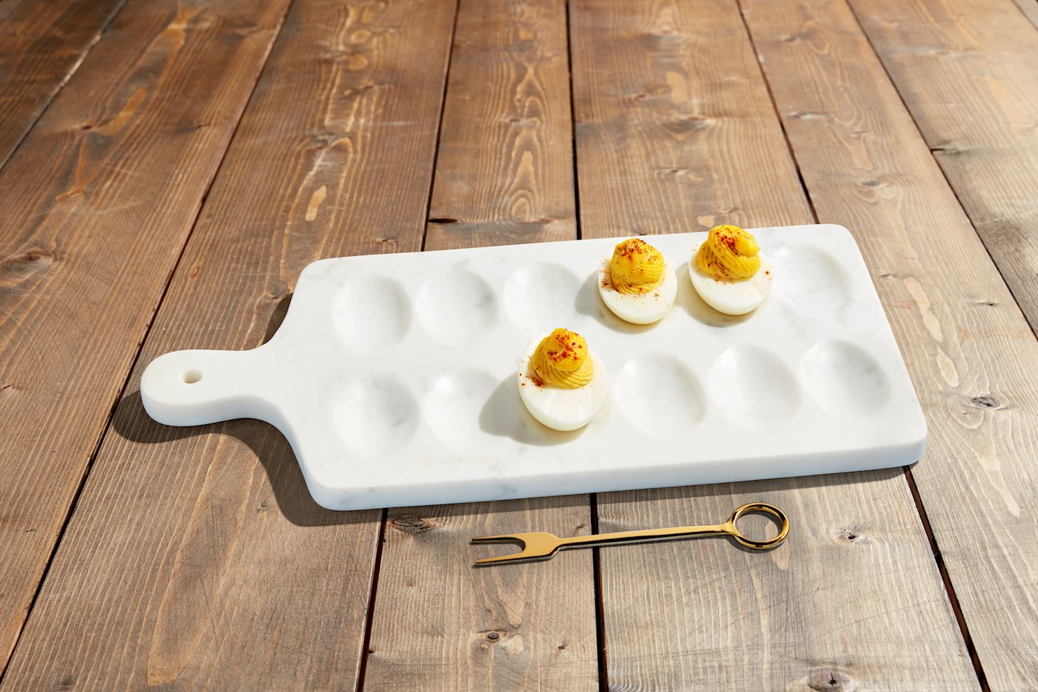 Marble Devil Egg Board Set