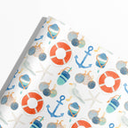 Retro Coastal Gift Wrap