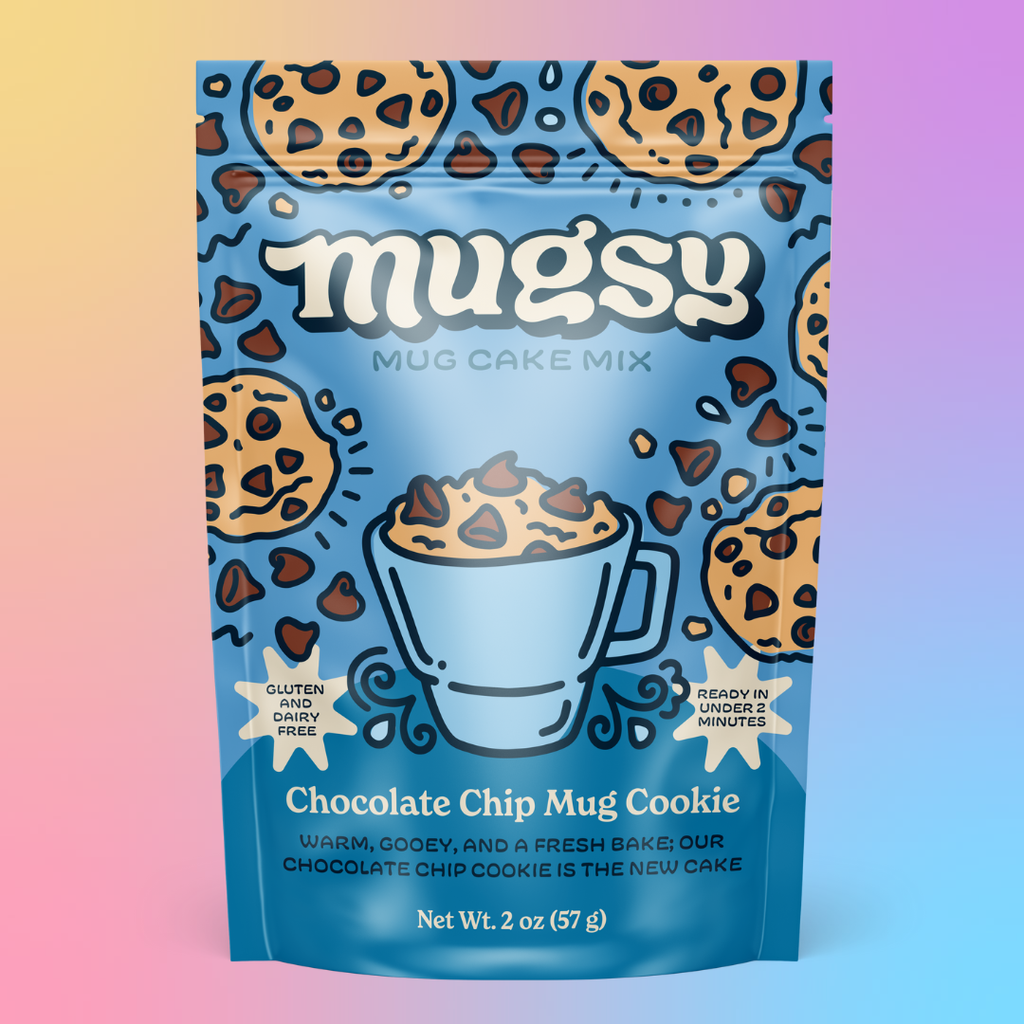 2 Flavor Mug Cake Mix Case: Bday Cake, Chocolate Chip Cookie