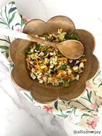 Scallop Bowl & Spoon Set