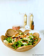 Scallop Bowl & Spoon Set