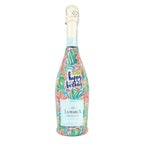 Bottle Wrap Happy Birthday Floral - Prosecco Collection