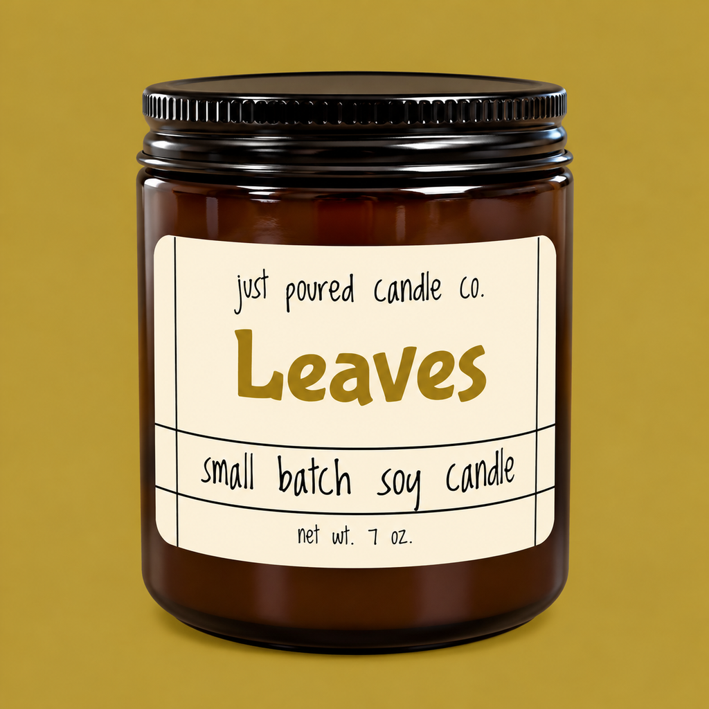 Just Poured Candle Co. - 7oz Small Batch Soy Candles
