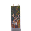 Flat Handmade Candle-Deer with Antlers