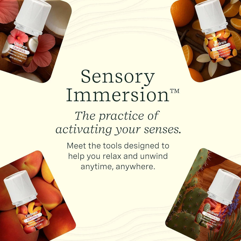 ClickWick  Sun Kissed Essential Oils  Refills 4 PK