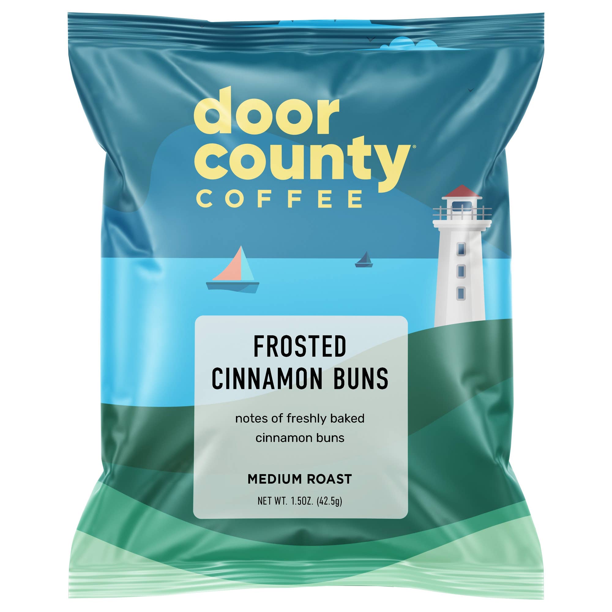 Door County Coffee, 1.5oz Individual Pot Bags & Different Flavors