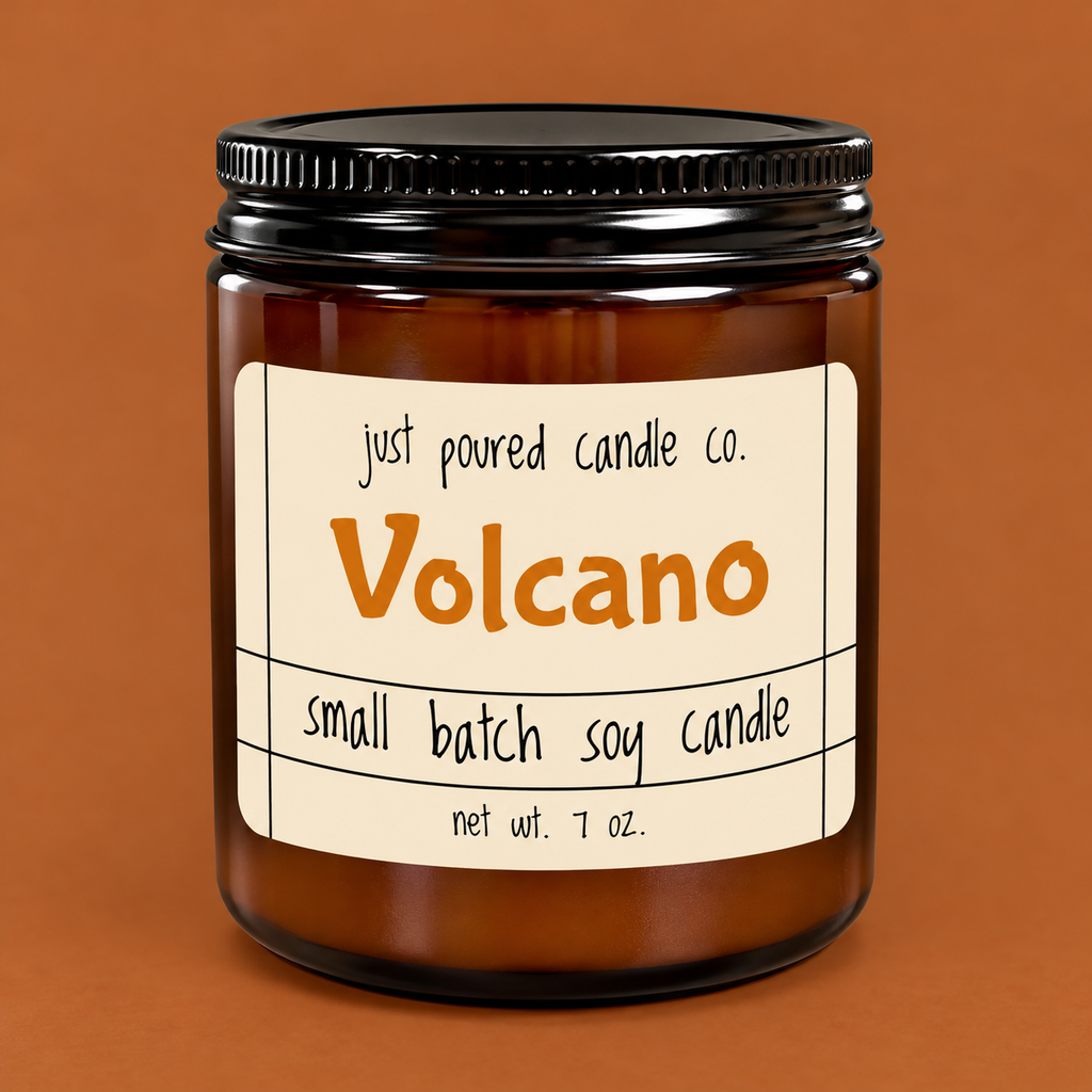 Just Poured Candle Co. - 7oz Small Batch Soy Candles