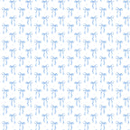Bottle Wrap Blue Bows - Prosecco Collection