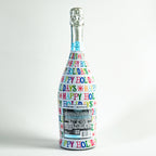 Bottle Wrap Happy Holidays - Prosecco Collection
